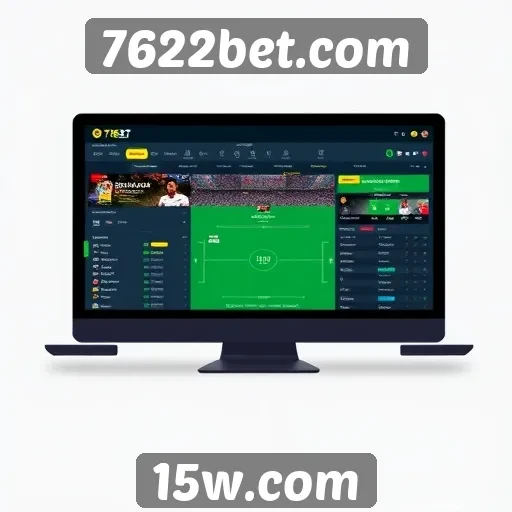 Funcionalidades disponíveis na plataforma de apostas 7622bet.com