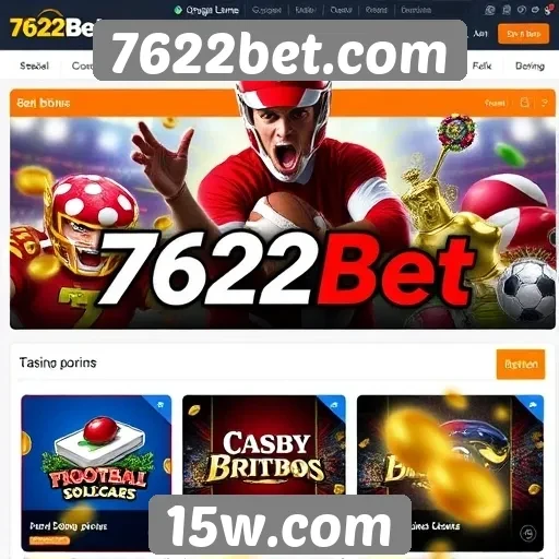 Análise da oferta de jogos no site 7622bet