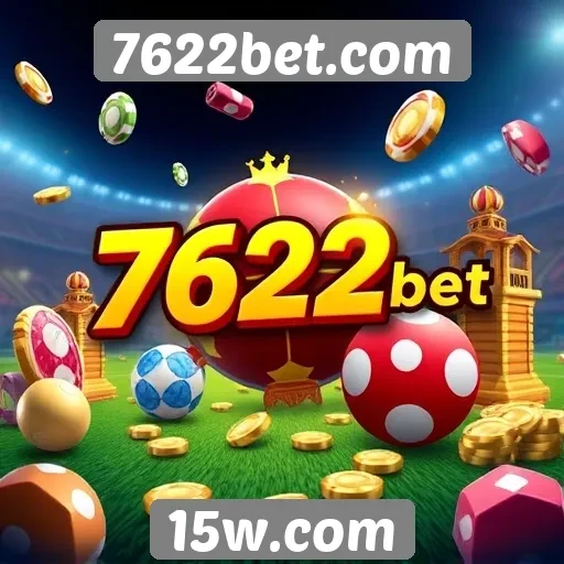 Variedade de jogos disponíveis em 7622bet